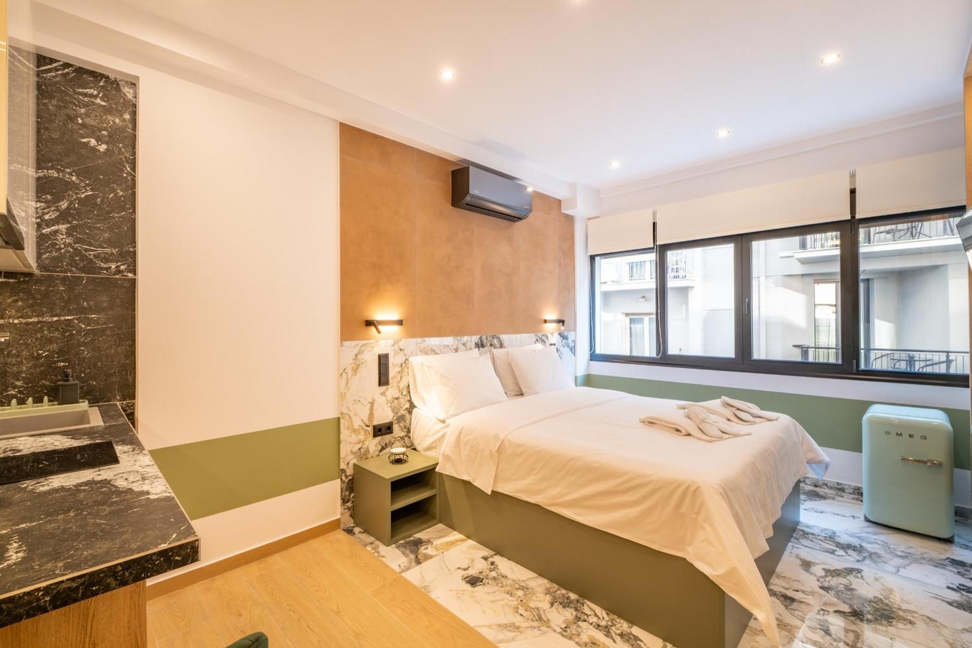 Athensis Apartments In Central Athena Bagian luar foto