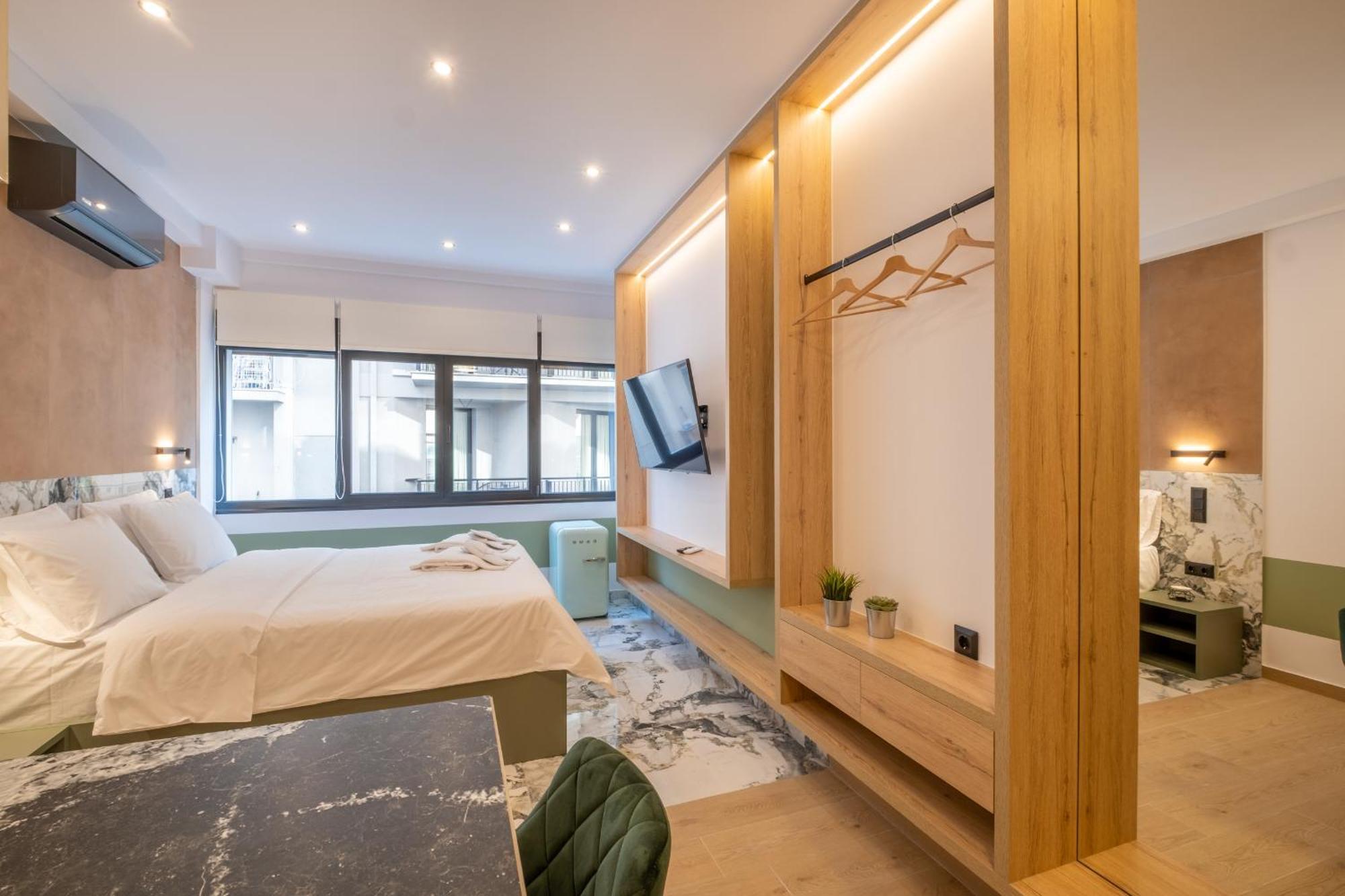 Athensis Apartments In Central Athena Bagian luar foto