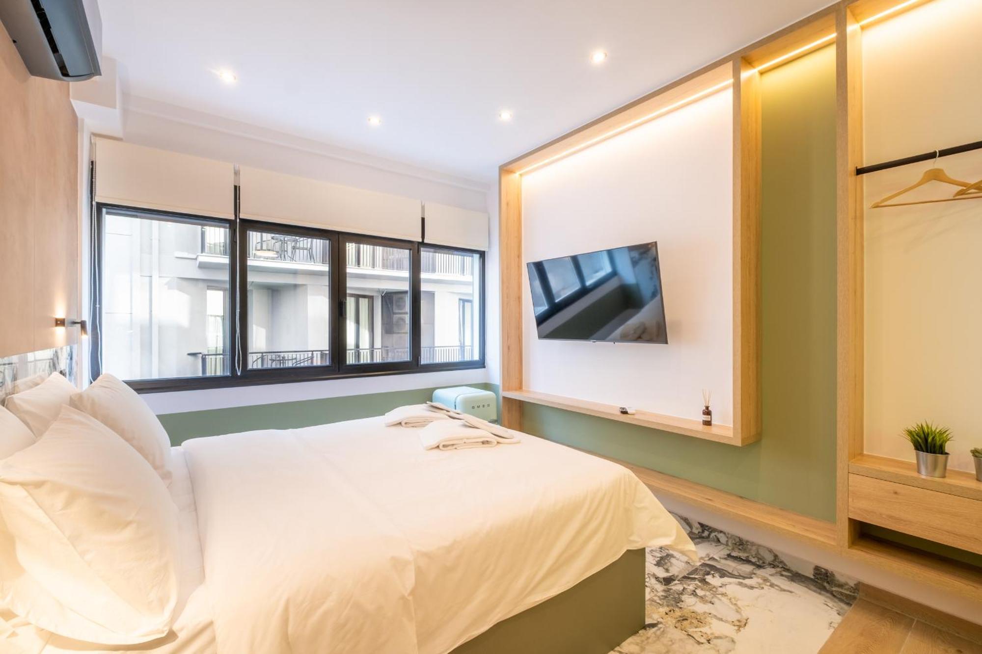 Athensis Apartments In Central Athena Bagian luar foto