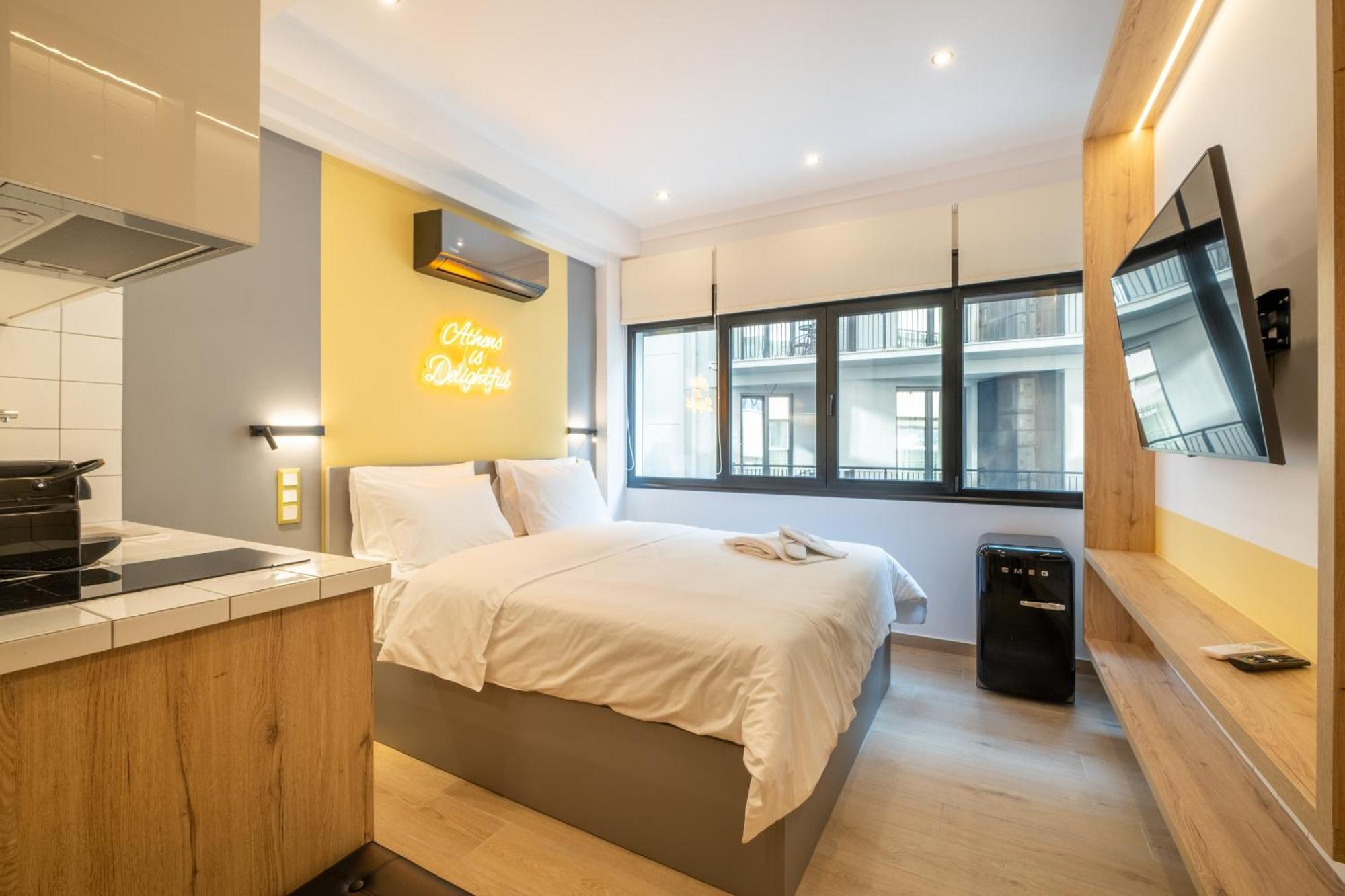 Athensis Apartments In Central Athena Bagian luar foto