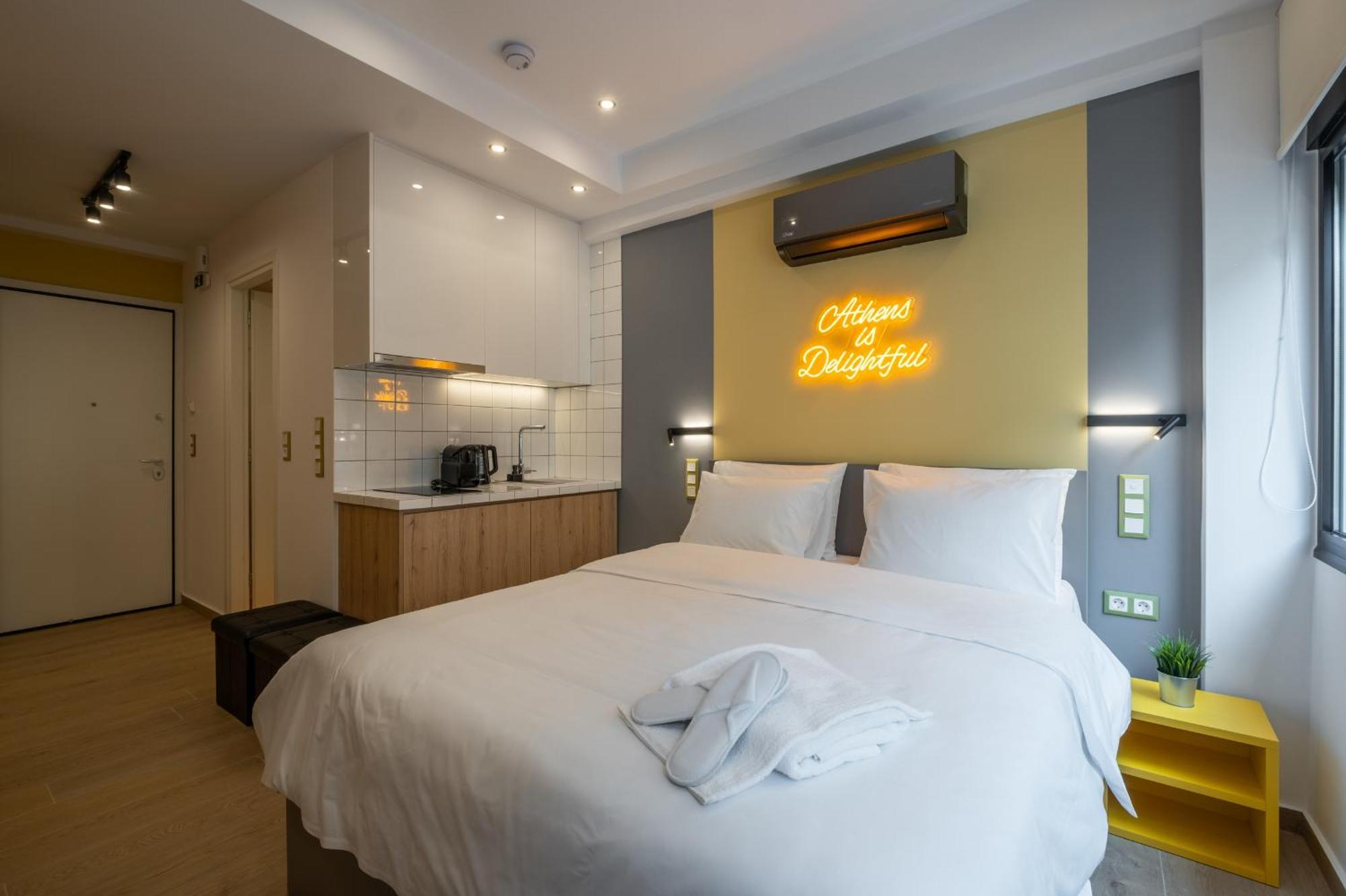 Athensis Apartments In Central Athena Bagian luar foto